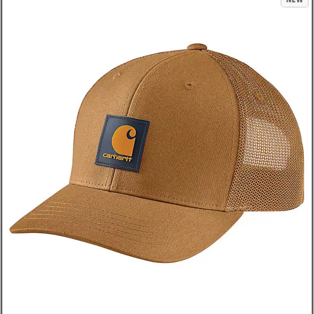 GIFTED!! Carhartt || Rugged Flex Twill Mesh-Back Logo Patch Cap - Picture 2 of 11